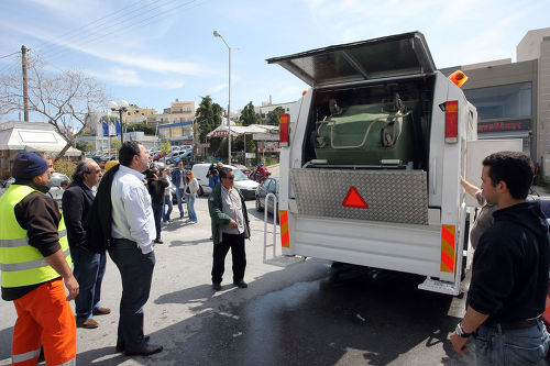 Από την παρουσίαση του πλυντηρίου