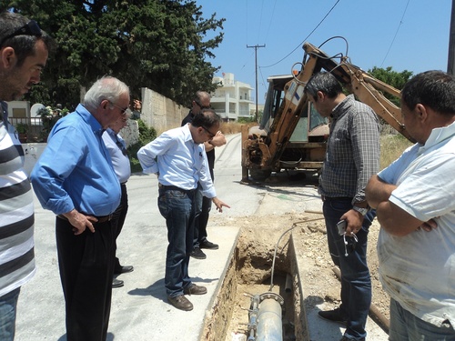 σε έργα που βρίσκονται σε εξέλιξη