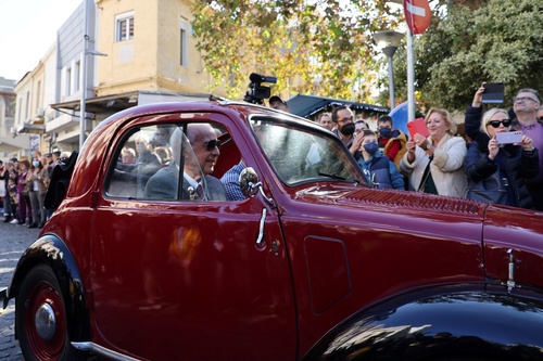 Δήμαρχος Ηρακλείου Βασίλης Λαμπρινός - Βαρέλα