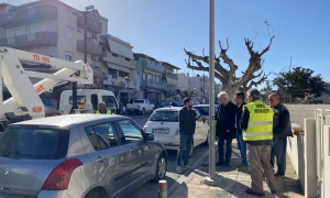 Ο δημοτικός οδοφωτισμός στο επίκεντρο αυτοψίας του Δημάρχου Ηρακλείου Αλέξη Καλοκαιρινού