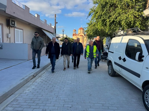 Στο έργο ανάπλασης της οδού Σταδίου στη Νέα Αλικαρνασσό ο Αλέξης Καλοκαιρινός

